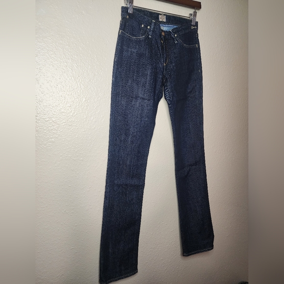 Gold Sign Misfit Dark straight leg jeans size 25 - Picture 9 of 9
